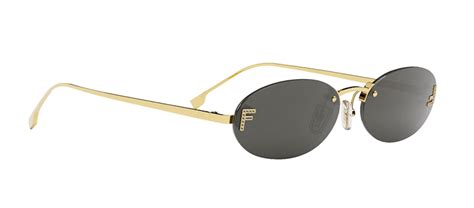 Fendi Fendi First FE4075US Oval Sunglasses 